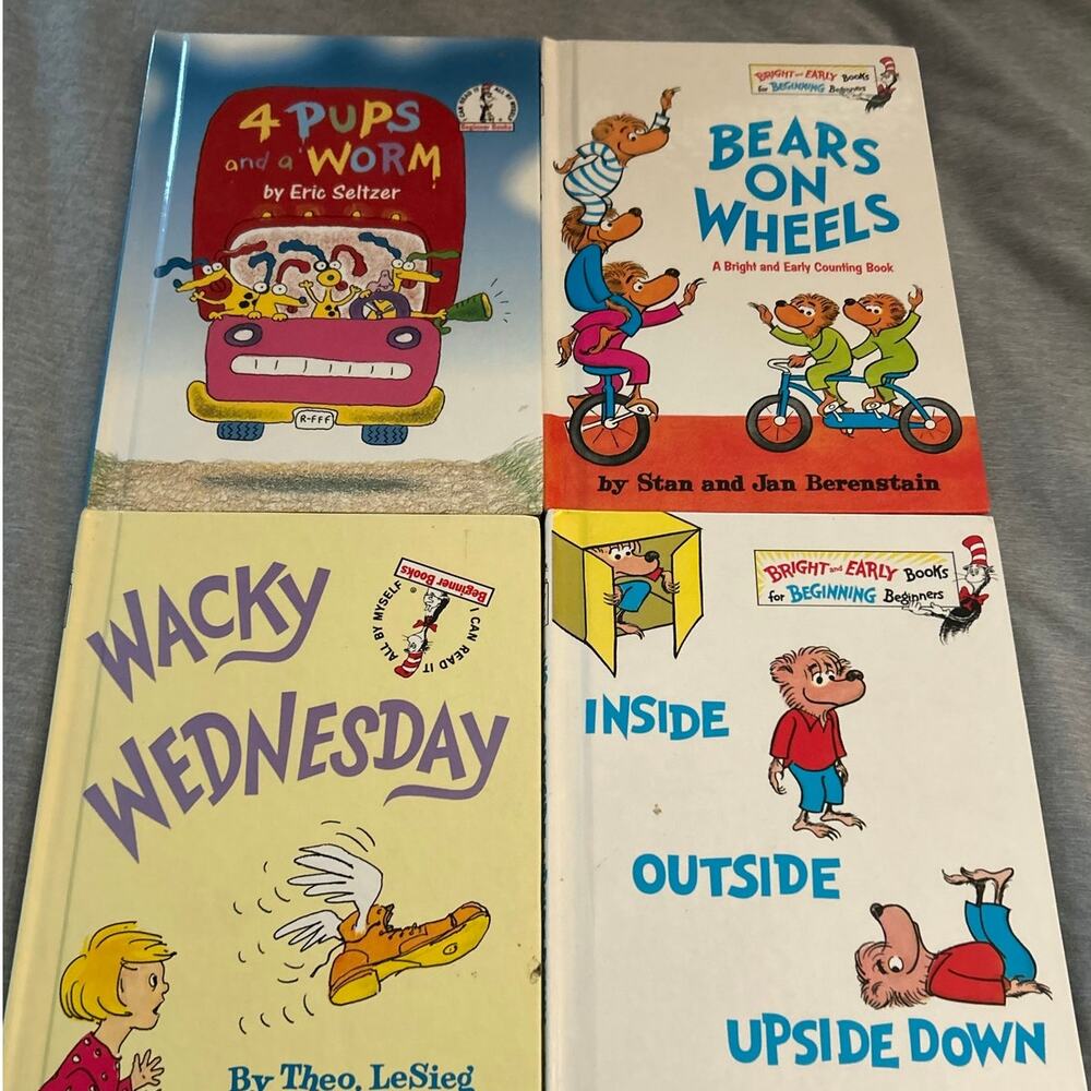 Dr. Seuss Children's Book Set of 4